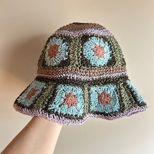 Free People Summer of Love Bucket Hat NWT